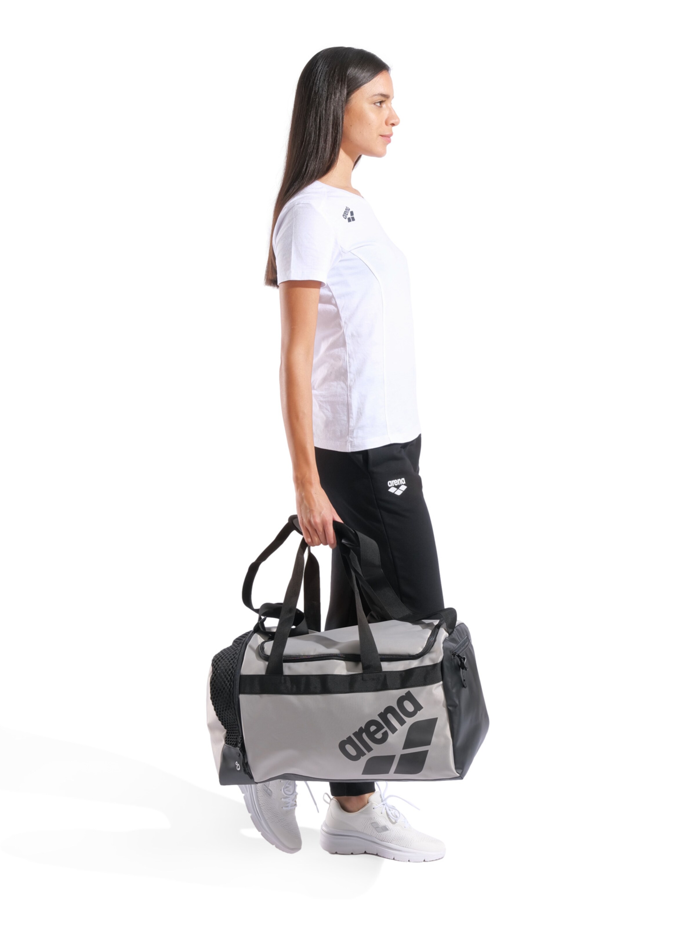 ARENA Sporttas 'ALL SET 40L DUFFLE' in Grijs