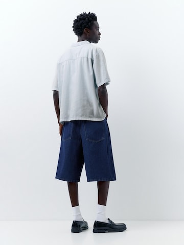 Comfort fit Camicia di Pull&Bear in blu