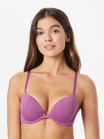 Calvin Klein Underwear Regular Bra in Pink: front