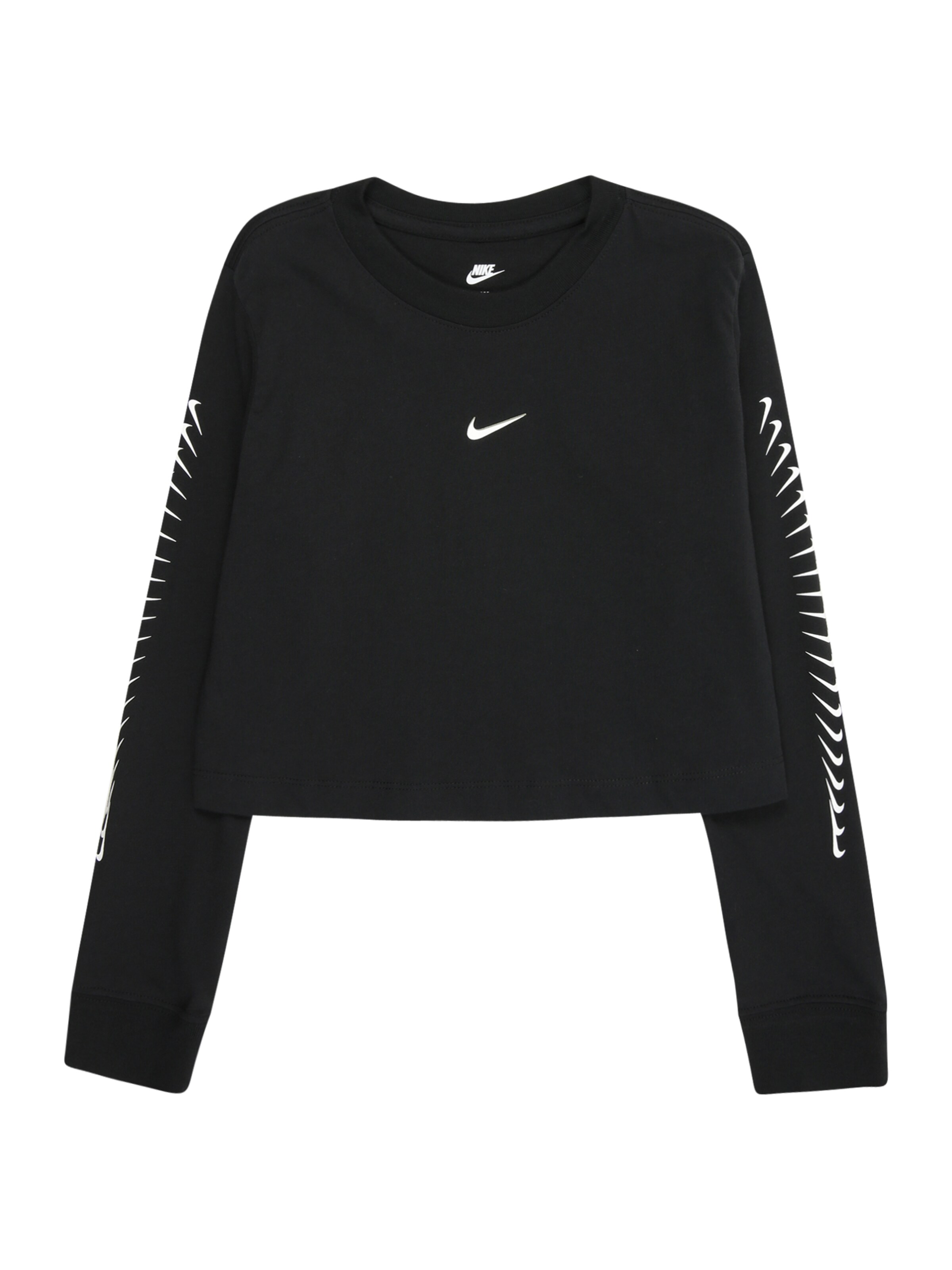 Nike Sportswear Tričko 'DANCE SWOOSH' – černá: přední strana