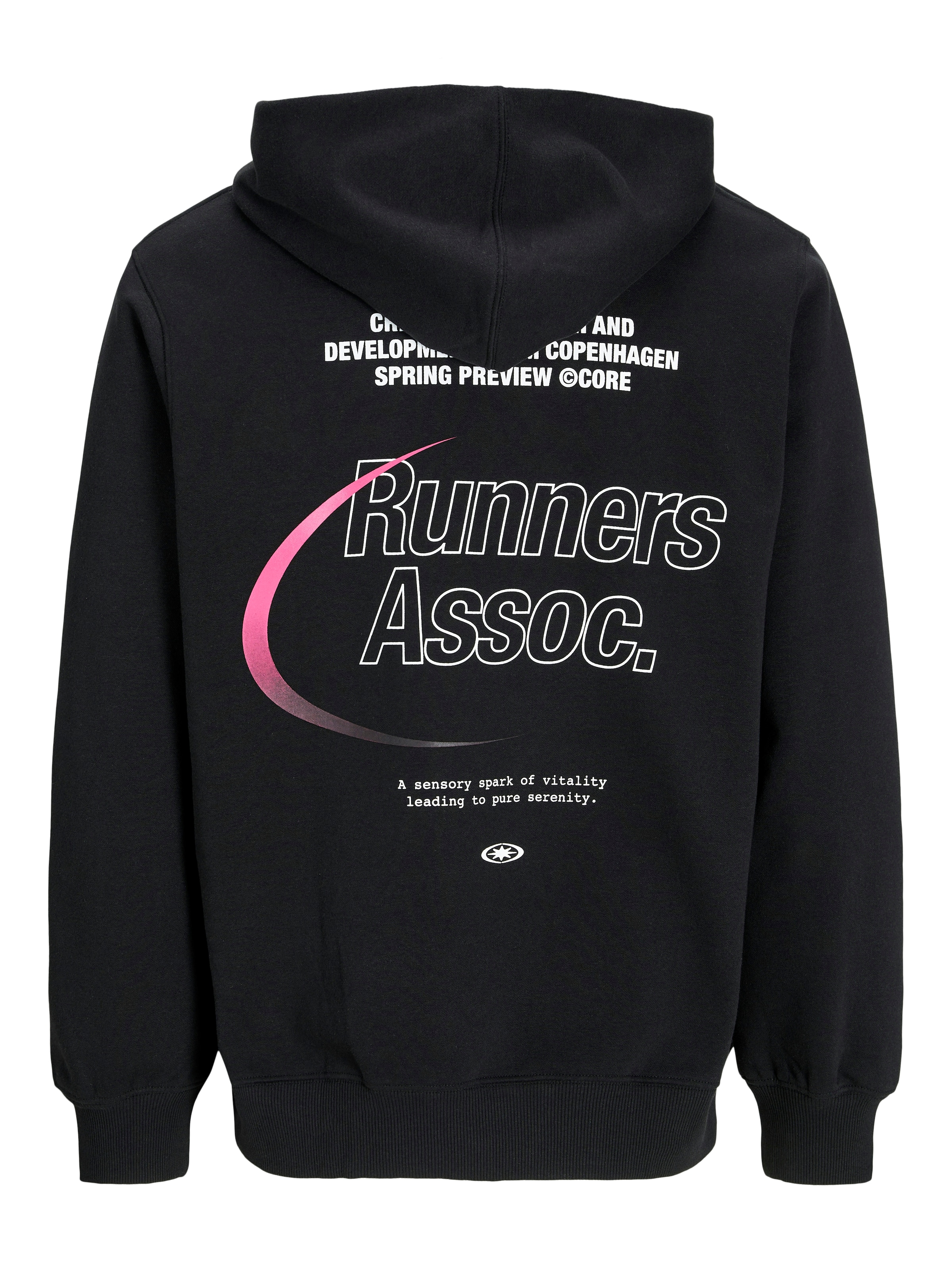 JACK & JONES Свитшот 'JCOIDUN' в Черный