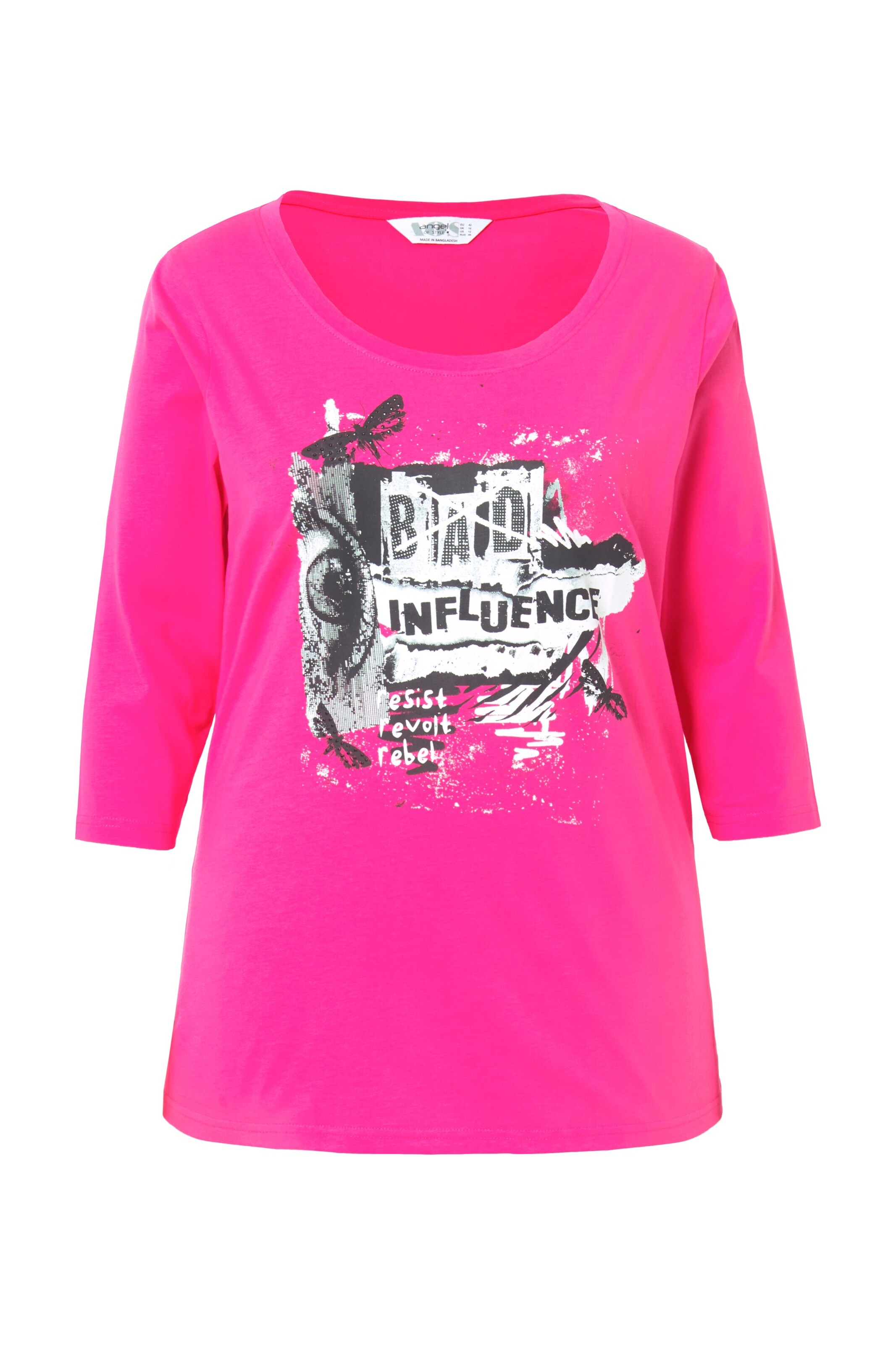 Angel of Style Shirt in Roze: voorkant