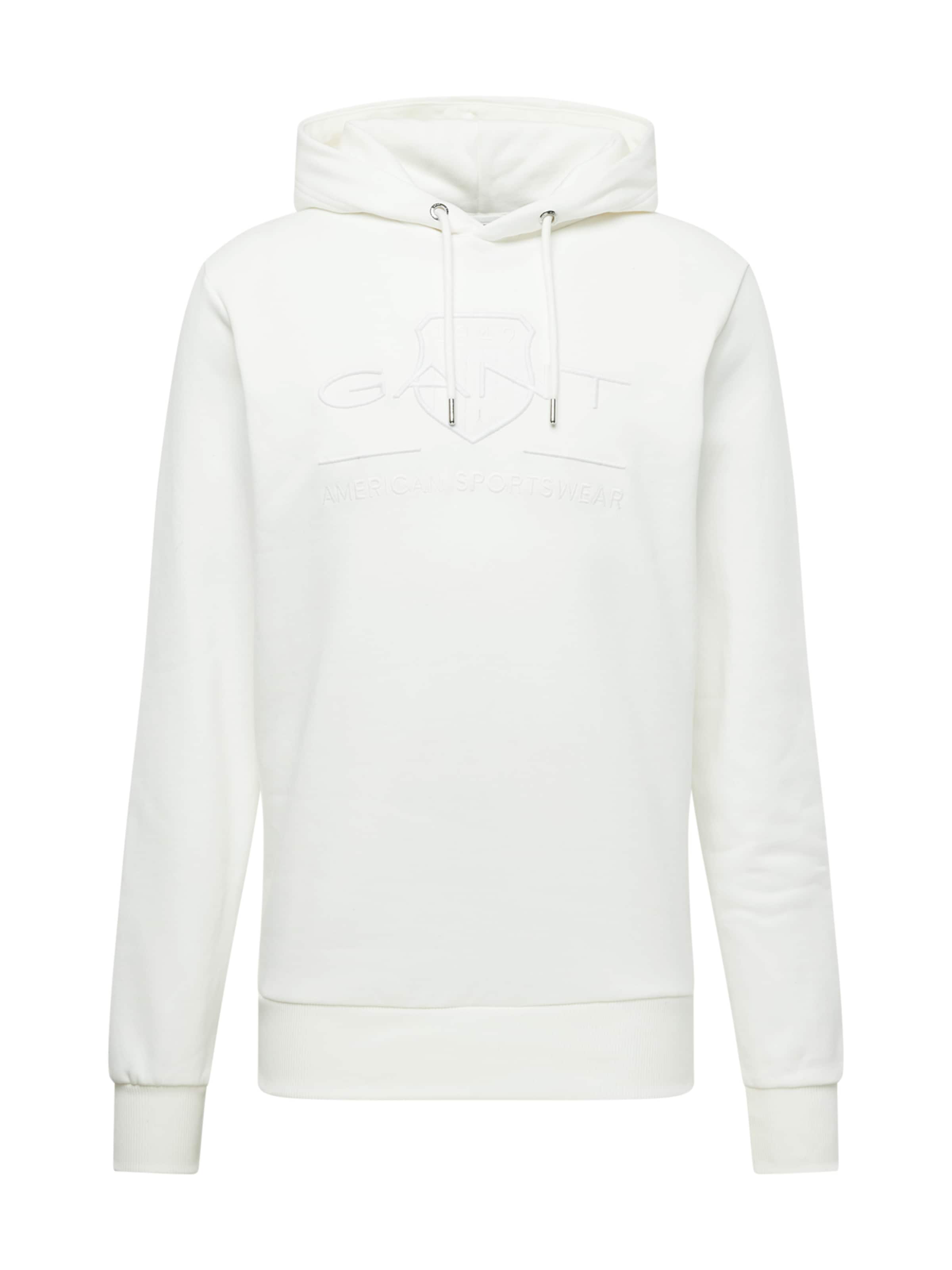 GANT Sweatshirt in White: front
