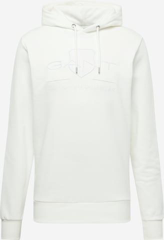 GANT Sweatshirt in Weiß: Vorderseite
