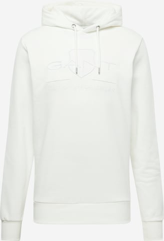 GANT - Sudadera en blanco: frente