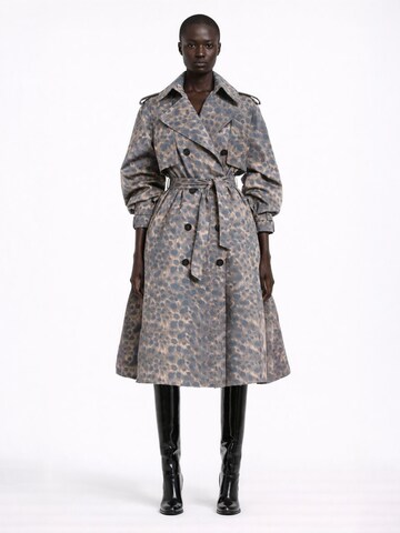 Rua & Rua Between-Seasons Coat in Brown