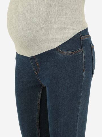 MAMALICIOUS Flared Jeans 'CILLE' in Blauw