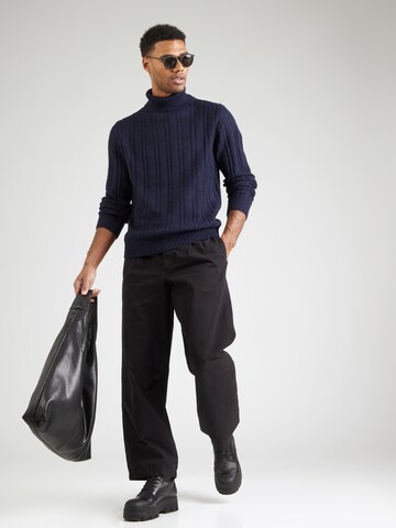Jack & Jones Premium Sweater 'JPRBLATrent' in Blue