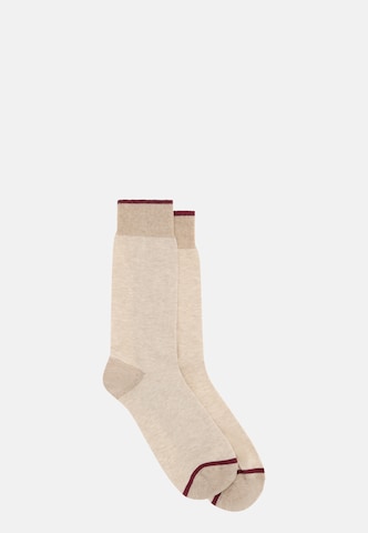 Chaussettes Boggi Milano en beige