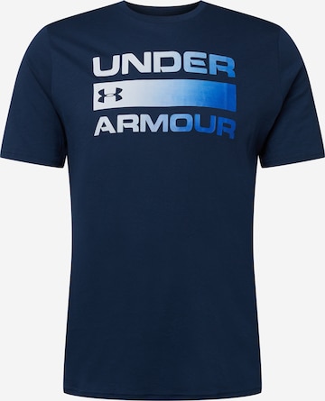 UNDER ARMOUR Performance shirt 'Team Issue' in Blue: front