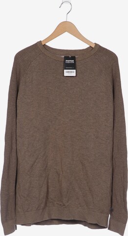 QS Sweater & Cardigan in XXL in Brown: front
