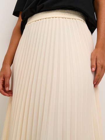 Kaffe Skirt 'Leandra' in Beige