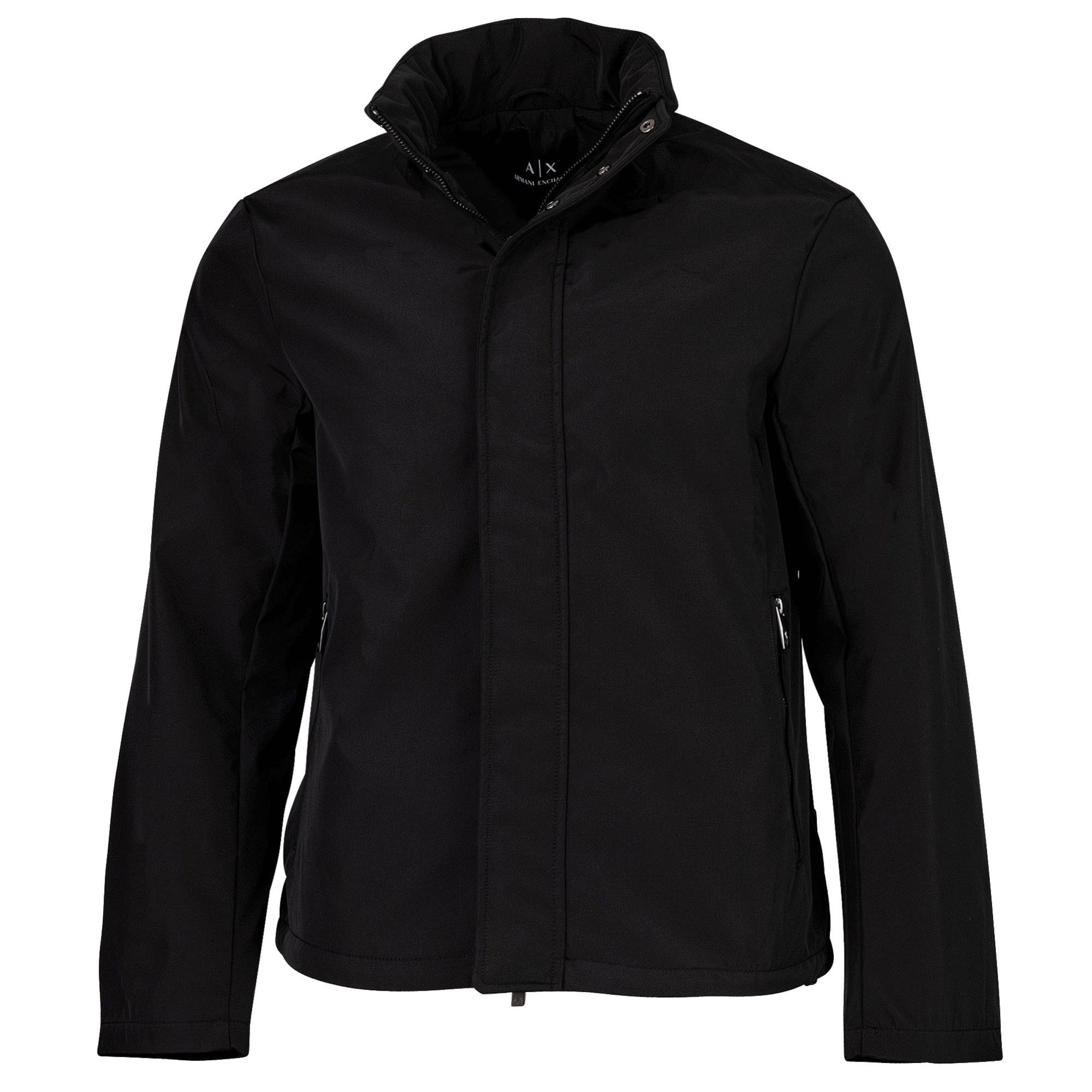 Veste mi-saison ARMANI EXCHANGE en noir : devant