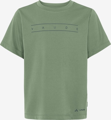 VAUDE Performance shirt 'Vaude' in Green: front
