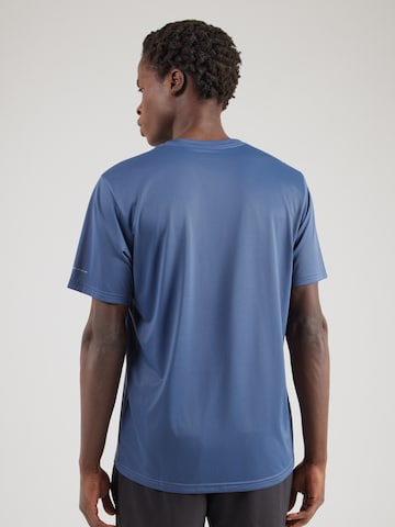 COLUMBIA Funkčné tričko 'Hike' - Modrá