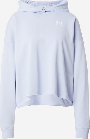 UNDER ARMOUR Sportief sweatshirt 'Rival' in Lila: voorkant