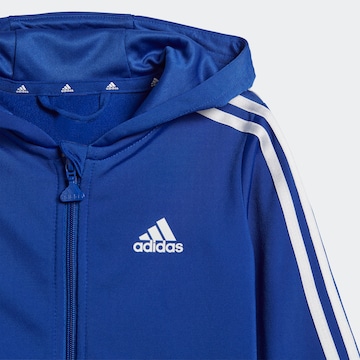 ADIDAS SPORTSWEAR Trainingsanzug 'Essentials Shiny' in Blau