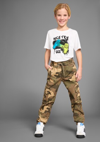 ARIZONA Tapered Pants in Green