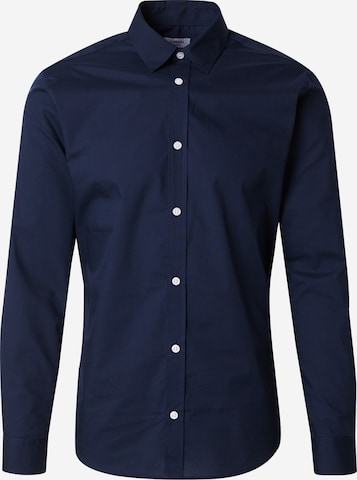 Camicia 'JREBGAVIN' di JJ Rebel in blu: frontale