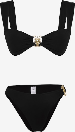 Trendyol Bikini värissä kulta / musta, Tuotenäkymä