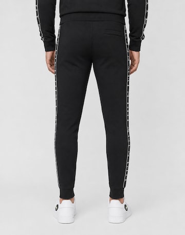 Philipp Plein Tapered Hose in Schwarz