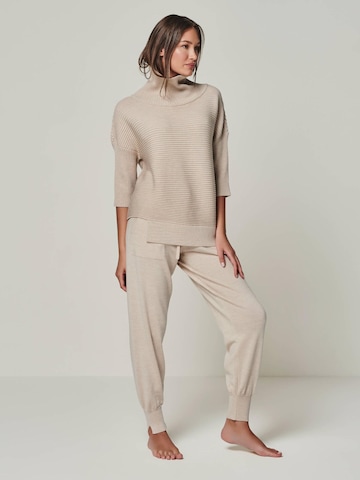 YOU LOOK PERFECT Loose fit Trousers 'BELLA' in Beige