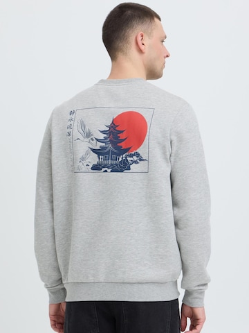 BLEND Sweater ' BHJapa Backprint ' in Grau