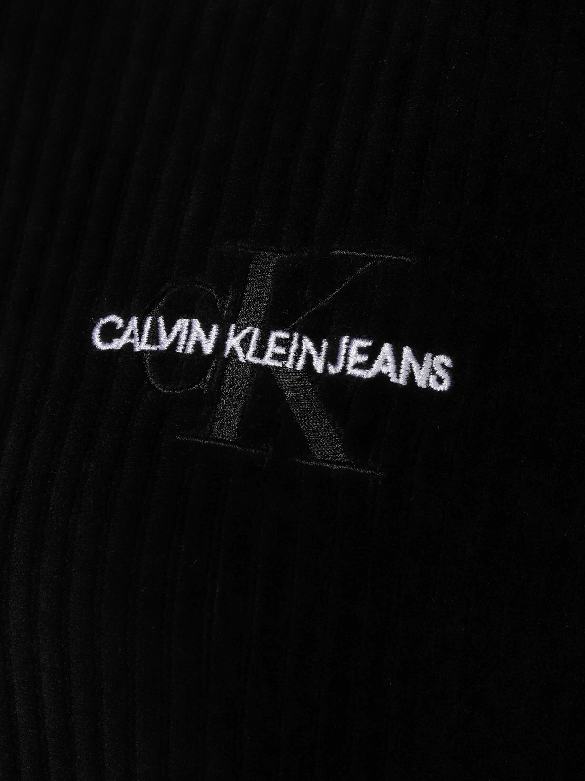 Calvin Klein Jeans Sweatjacke in Schwarz 
