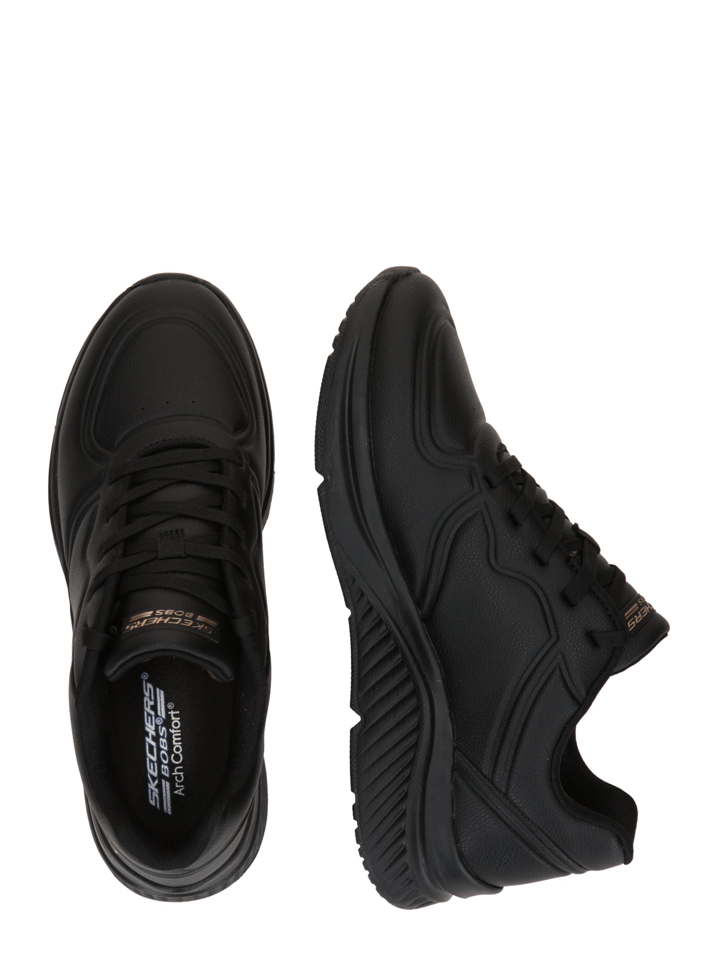SKECHERS Sneakers laag 'BOBS' in Zwart