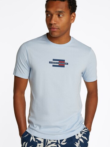 Maglietta di TOMMY HILFIGER in blu