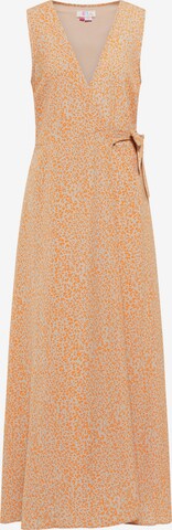 Rochie de vară de la IZIA pe portocaliu: față