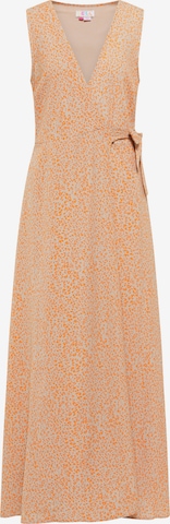 IZIA Summer Dress in Orange: front