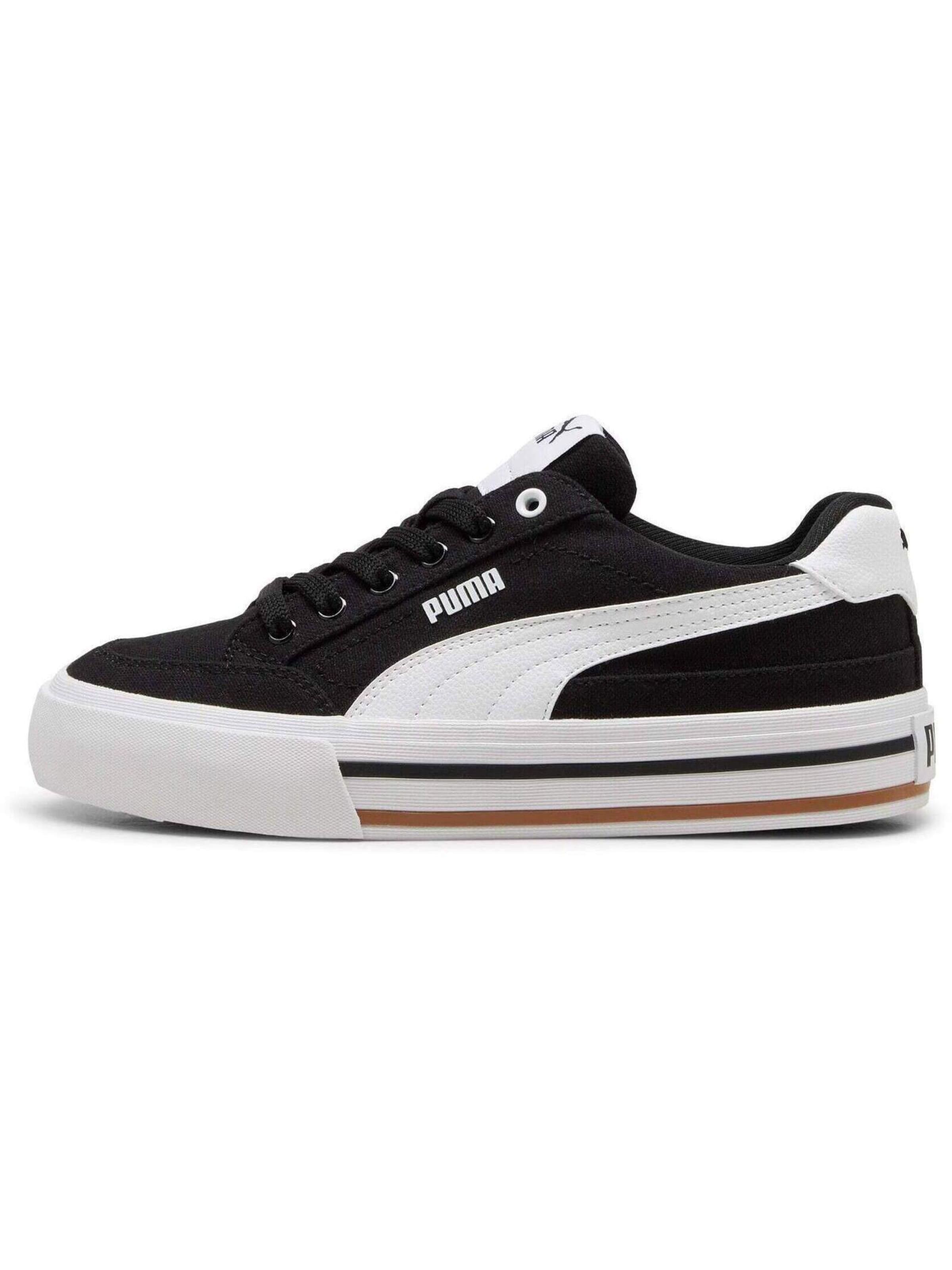 PUMA - Zapatillas deportivas 'Puma Court Classic Vulc Fs Jr' en negro: frente