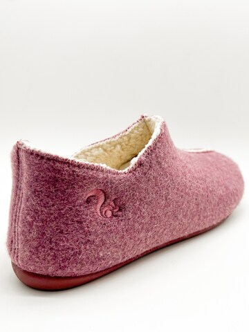thies Ankle Boots 'thies 1856 ® Organic Slipper Boot' in Red