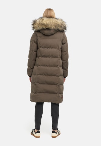 Cappotto invernale 'Schneesternchen' di MARIKOO in marrone