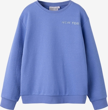 NAME IT Свитшот 'NKFTilde' в Синий: спереди