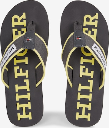 TOMMY HILFIGER T-Bar Sandals in Grey