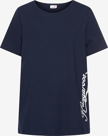 KangaROOS Shirt in Blue: front