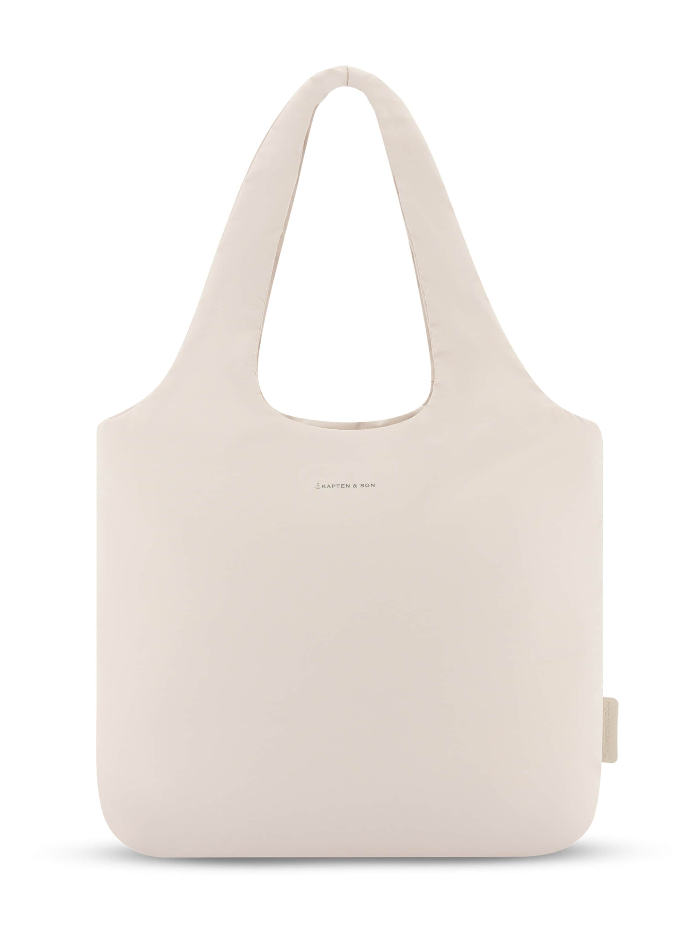 Kapten & Son Shopper 'Skara Cloud'‌‌‌‌‌‌ in Beige: Vorderseite