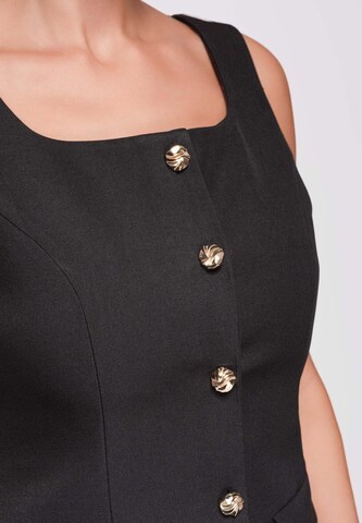 Robe fourreau Ombre en noir