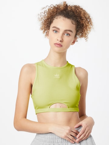 ADIDAS ORIGINALS Top in Gelb: Vorderseite