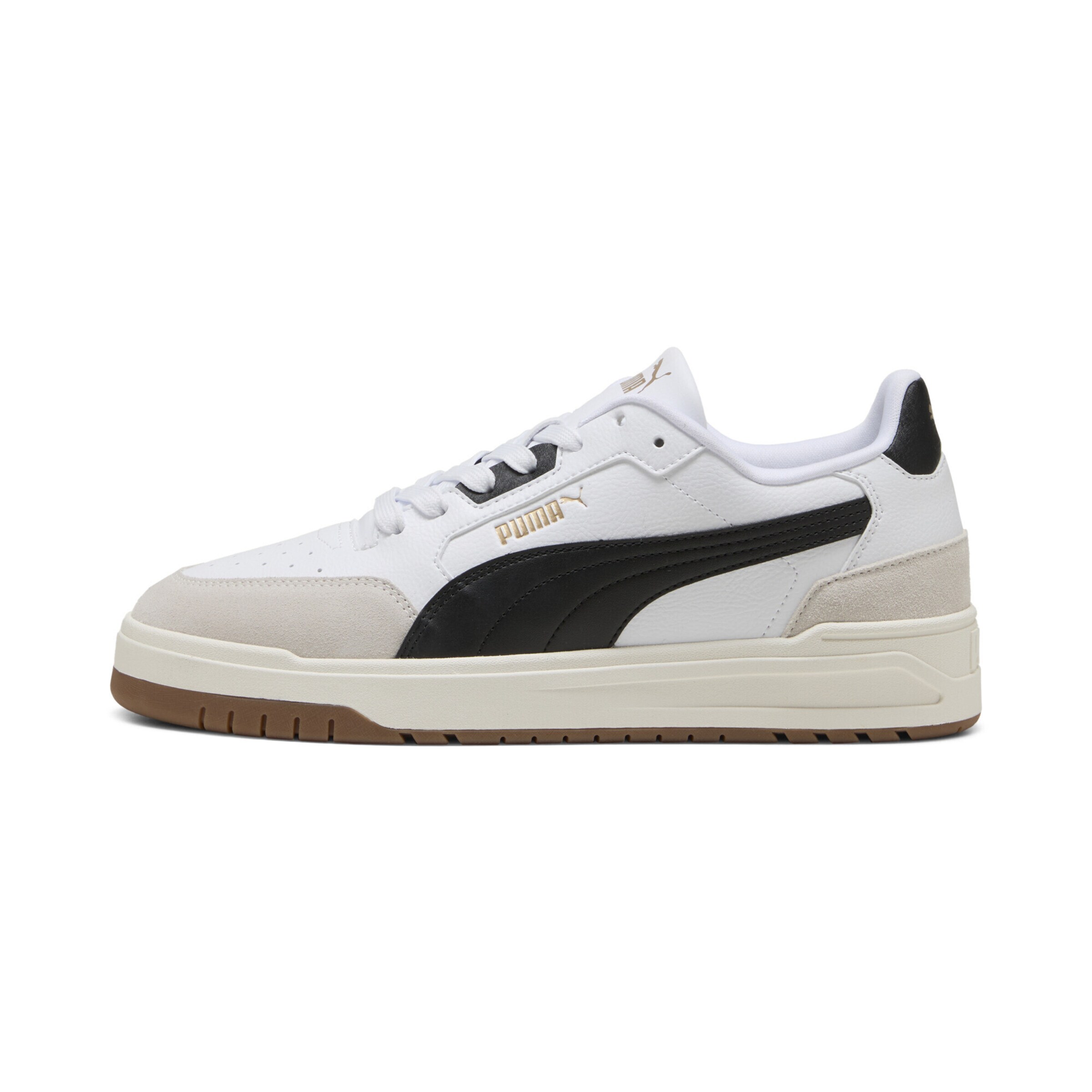 PUMA Platform trainers 'Shuffle Downtown' in White: front
