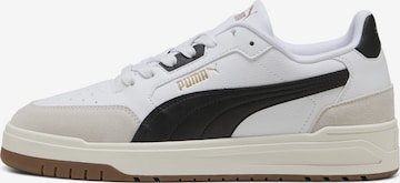 Baskets basses 'Shuffle Downtown' PUMA en blanc : devant