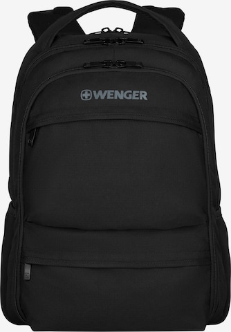 Sac à dos 'Fuse 15.6' WENGER en noir : devant