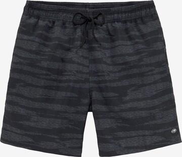 Shorts de bain KangaROOS en gris : devant