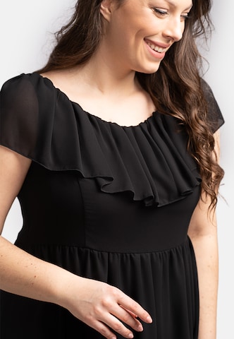 Robe de cocktail ' MILANO ' Karko en noir