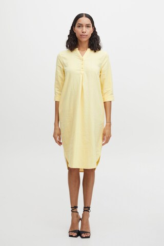 b.young - Vestido camisero 'Falakka' en amarillo