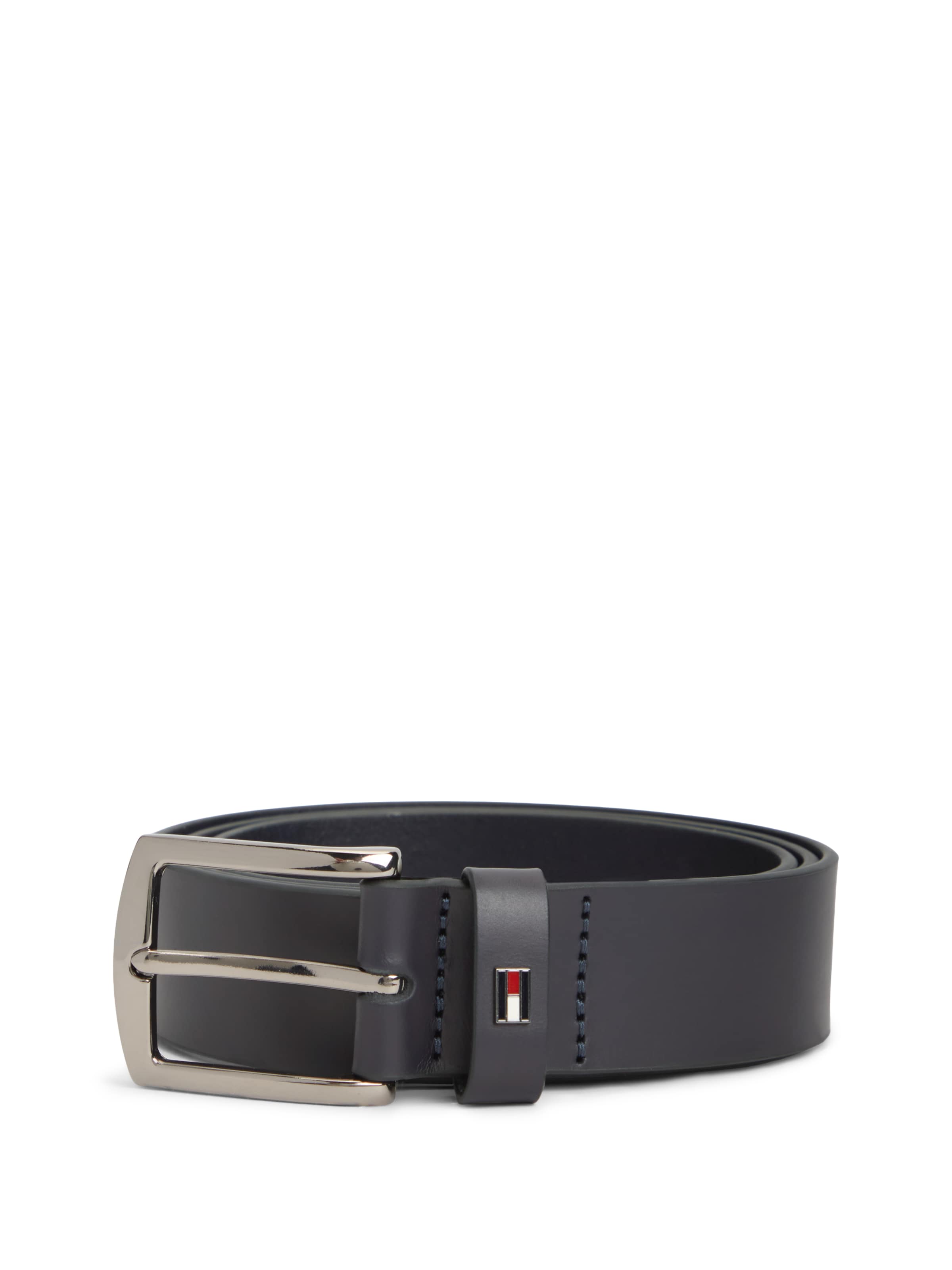 TOMMY HILFIGER Gürtel 'Denton 3.5' in Blau: Vorderseite