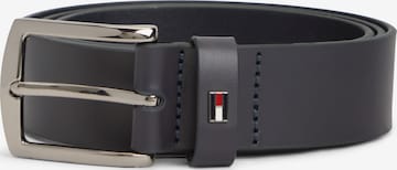 TOMMY HILFIGER Gürtel 'Denton 3.5' in Blau: Vorderseite