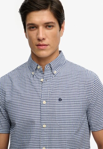 Fit confort Chemise Superdry & Co en bleu